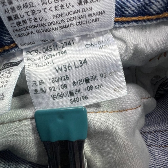 👖|•LEVI'S•| Men's 511 Jeans Size 36x32👖 - Picture 7 of 7